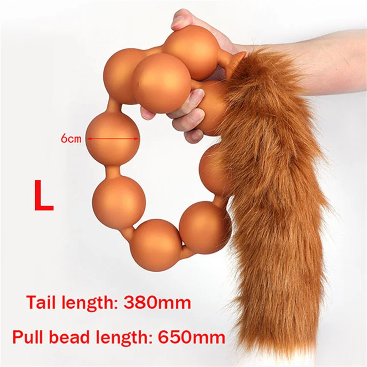 Beads Tails Gold L