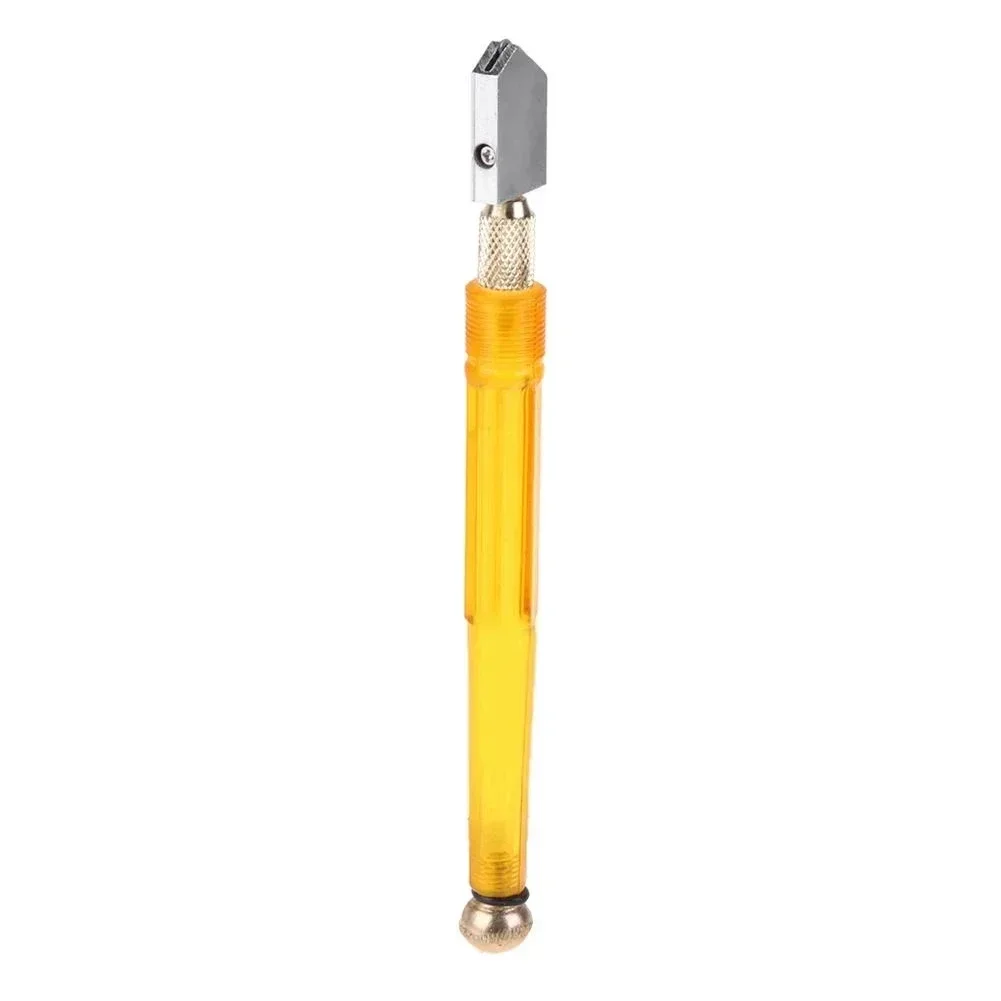 Glass Cutter 1PCS Diamond 3-12mm 170mm Oil Feed Portable Wheel Blade Antislip Handle For DIY Tile Craft Cutting