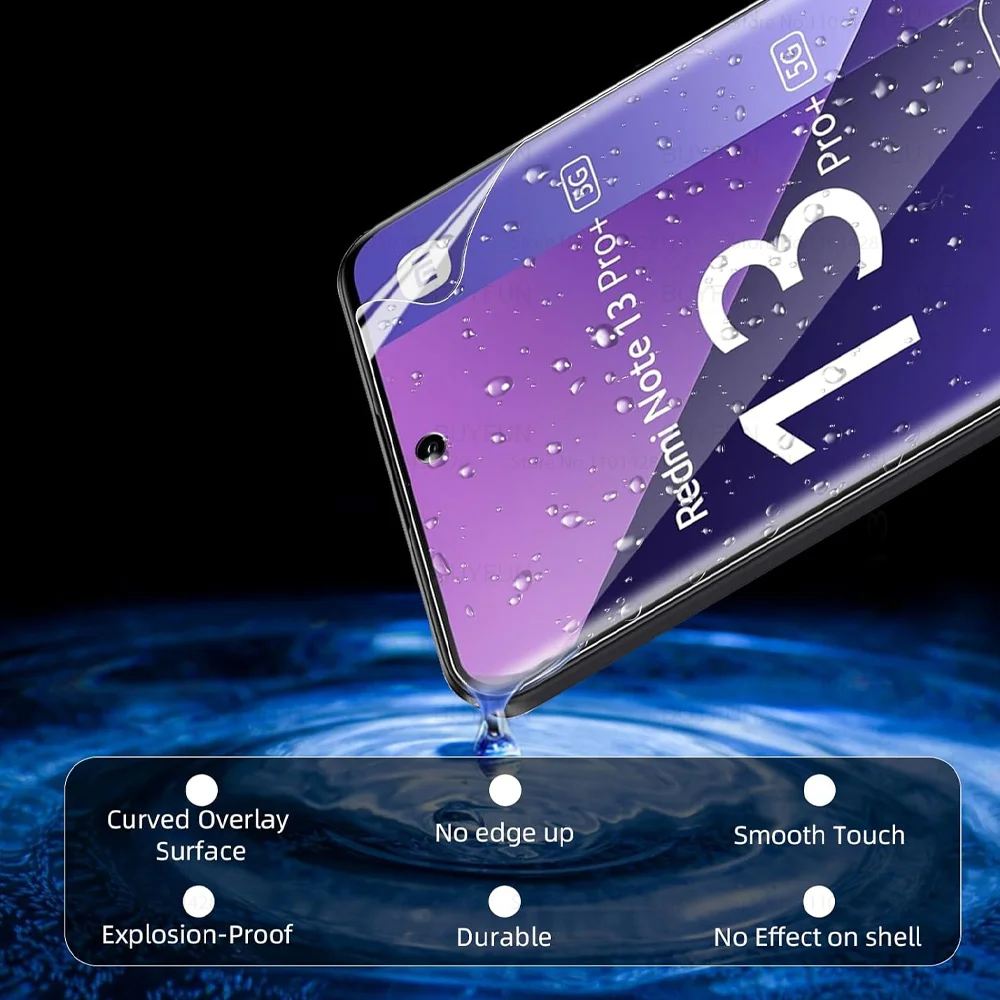Hydrogel Full Cover Screen Protector - 2-5 Pack