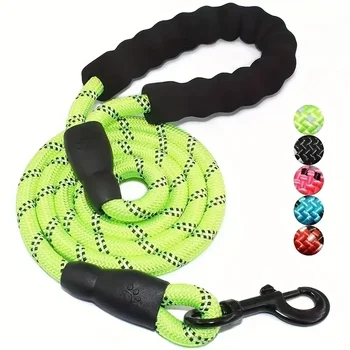 120/150/200/300CM Reflective Dog Leash Soft Handle Dog Leash Reinforced Leash for Small Medium Large Dogs Big Dog Supplies 1