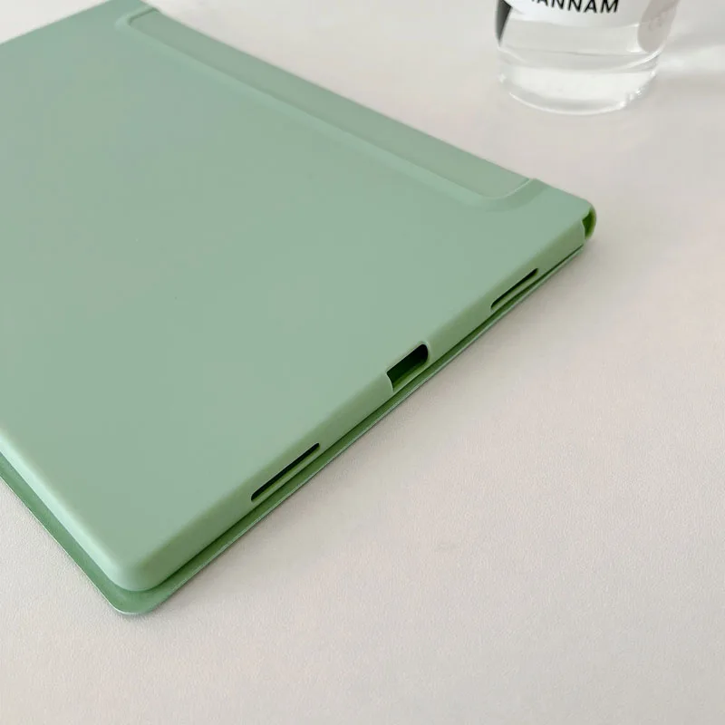 Folio Stand Slim Soft Shell Cover - TPU+PU Leather Case