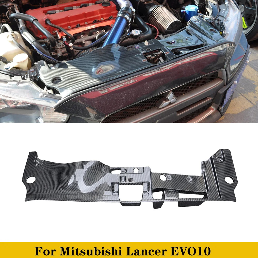 

Для Mitsubishi Lancer EVO 10 X Real Carbon Fiber Car Engine крышка коробки предохранителя Trim Car Styling