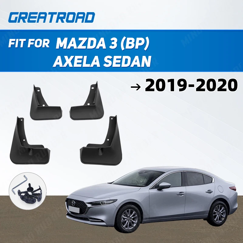 

Брызговики от грязи для Mazda 3 (BP) Axela Sedan 2019 2020