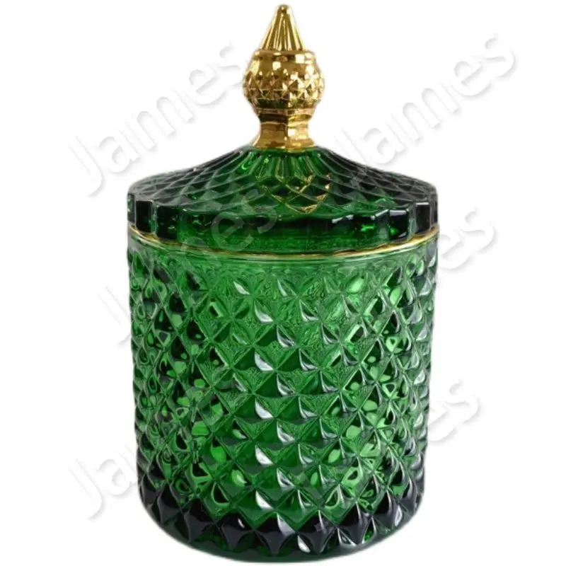 Storage Box Storage Jar Classic Retro Container Glass Bottle Glass Jars and Lids Food Storage Containers Honey Jar Nordic Style Jars