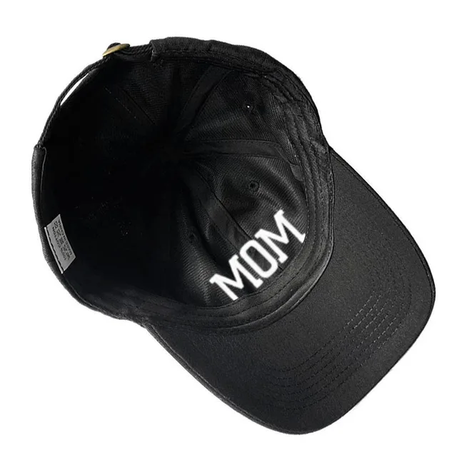 DAD MOM Embroidery Pure Cotton Baseball Cap Fashion Women Men Hat