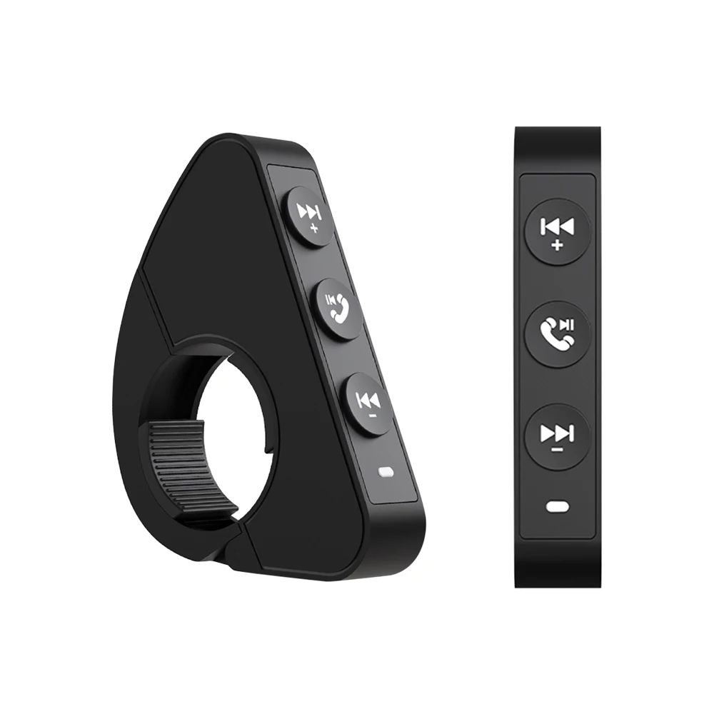Bluetooth5.3 Button Handlebar Remote Controller For Helmet Headset Motorcycle/Bike Waterproof Wireless Media Controller Supplies