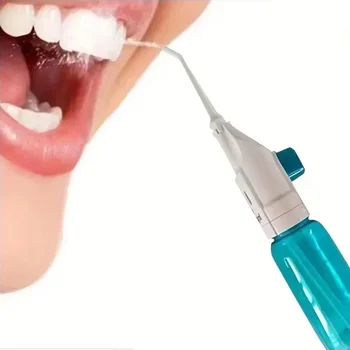 2025 Household High Pressure Oral Irrigator Portable Teeth Clean Water Dental Floss Manual High Pressure Water Toothpick 2024 1