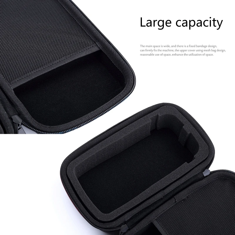 Digital Multimeters Storage Organizer Bag Hard Case Replacement Protective Travel Storage Bag Fitting for F117C/F115C A0KF