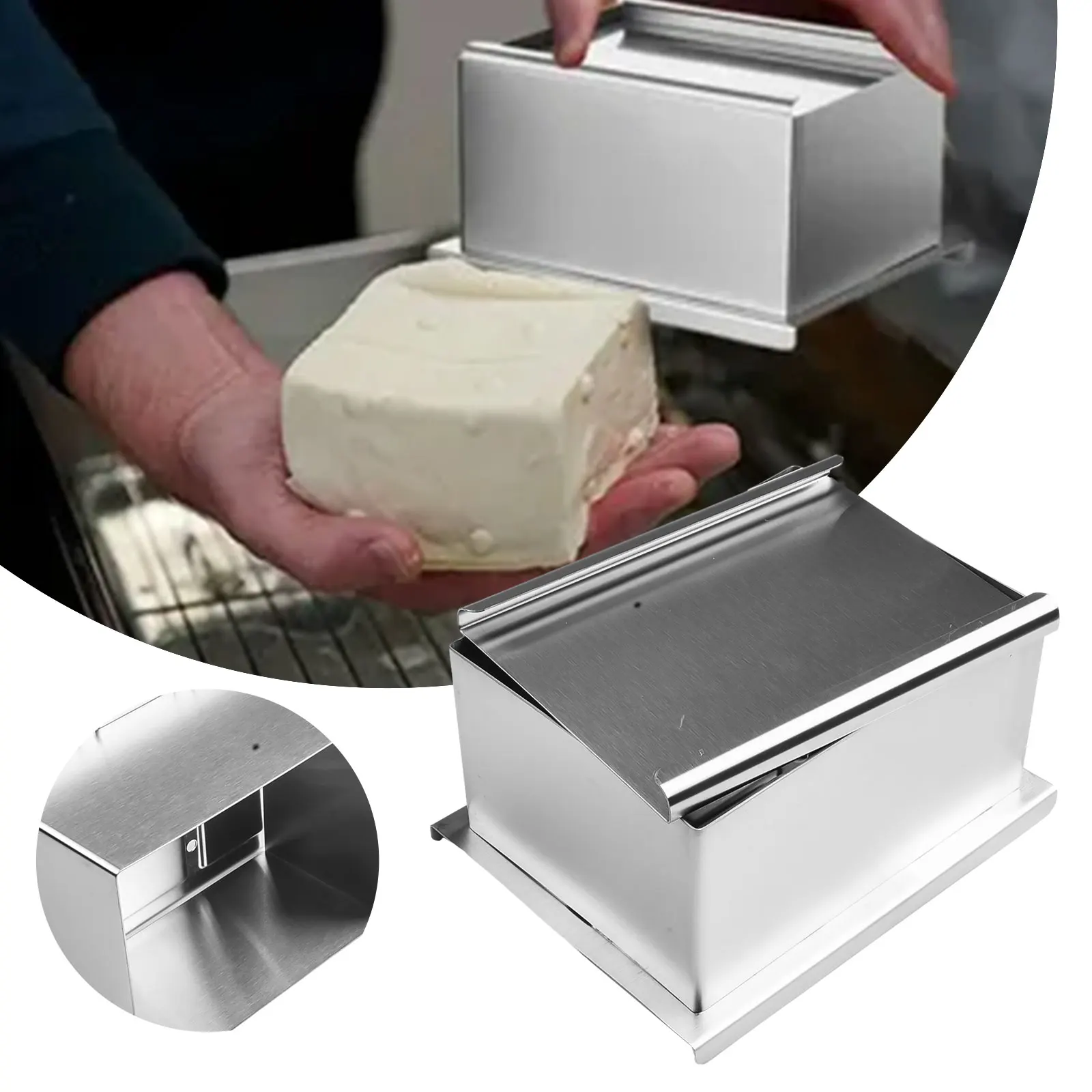 

Машина для изготовления пресс-форм Tofu, бытовая прижимная машина, кухонные инструменты для приготовления пищи, гладкая домашняя форма из нержавеющей стали