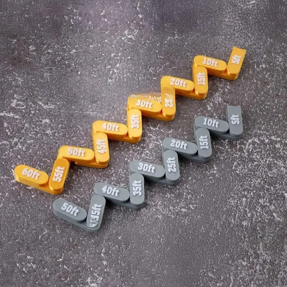 관절형 움직임 자, 유연한 체인 곡선 코너 측정 게이지, 테이블탑 보드 게임용 이동식 관절 체인 자