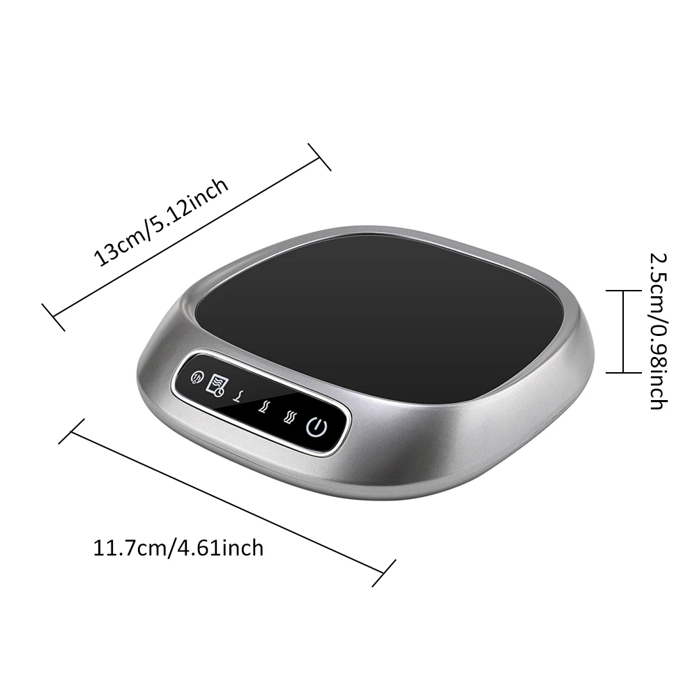 Smart Thermostatic Heating Coaster USB Home Office Thermal Coaster 3-speed Adjus