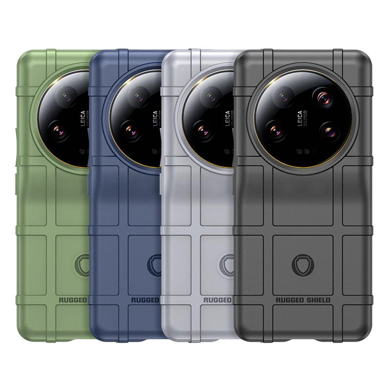 Per Xiaomi 13 Ultra Custodia Cover Xiaomi Mi 13 Ultra Capa Armor Phone Bumper Soft Tpu Rugged Antiurto Cover Mi 13 Ultra Fundas