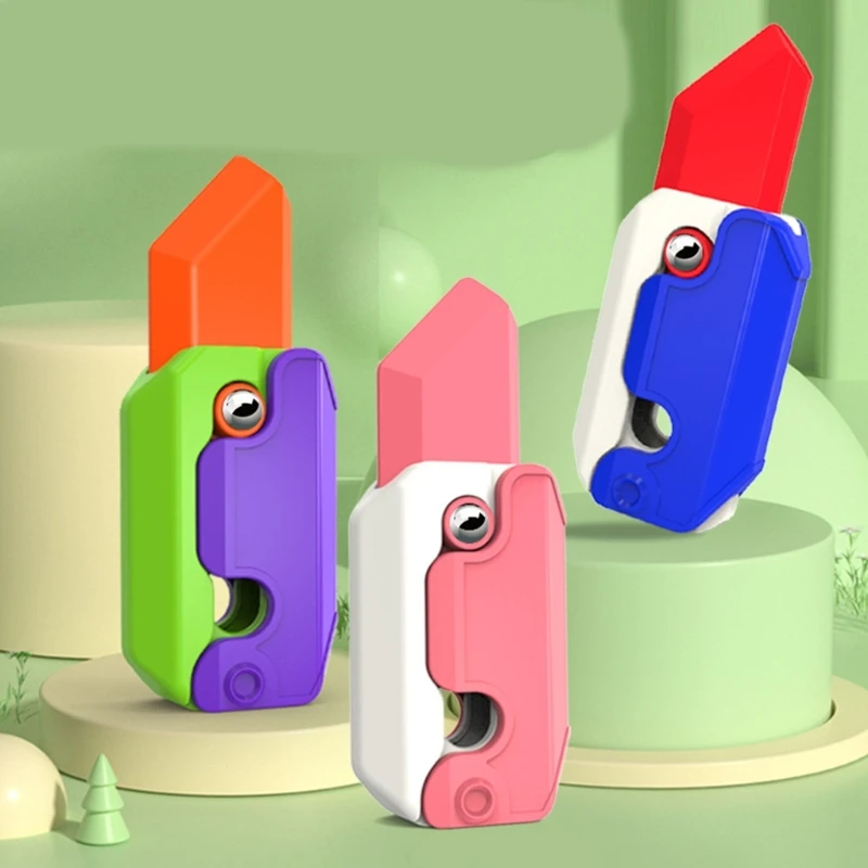

Funny Knife Spinner Toy Anti-Stress 3D Printing Toy Students Party Favor