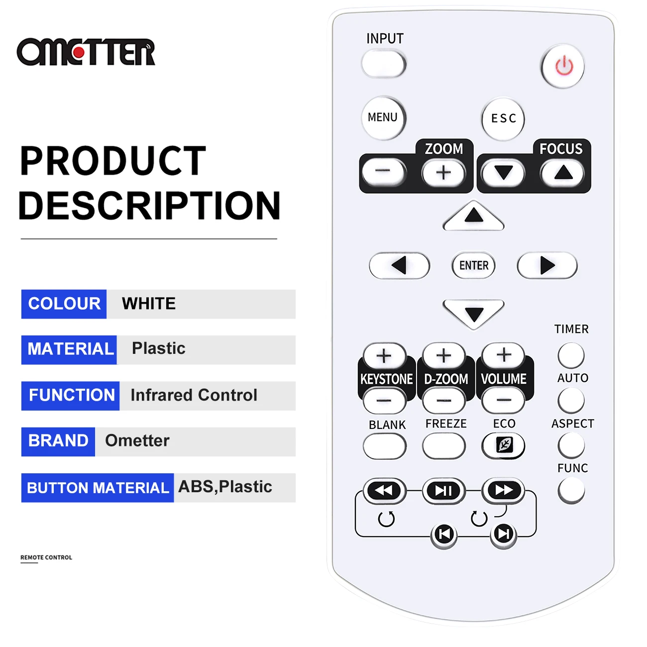 CASIO XJ-A142 カシオ プロジェクター リモコン Amazon.com: YT-130 Projector Remote Control for CASIO XJ