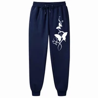 Female Printing Casual Versatile Women Pants Trendy Hip Hop Trousers With Drawstring Pockets Sweatpants - Image 4