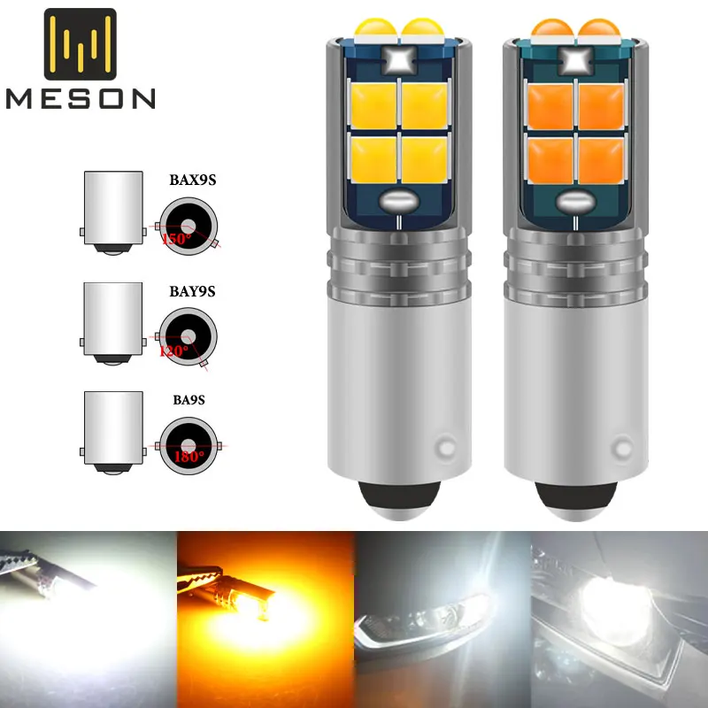 2-adet-BAY9S-hht4w-H6W-BA9S-BAX9S-LED-ampuller-3030-10SMD-ara-okuma ...