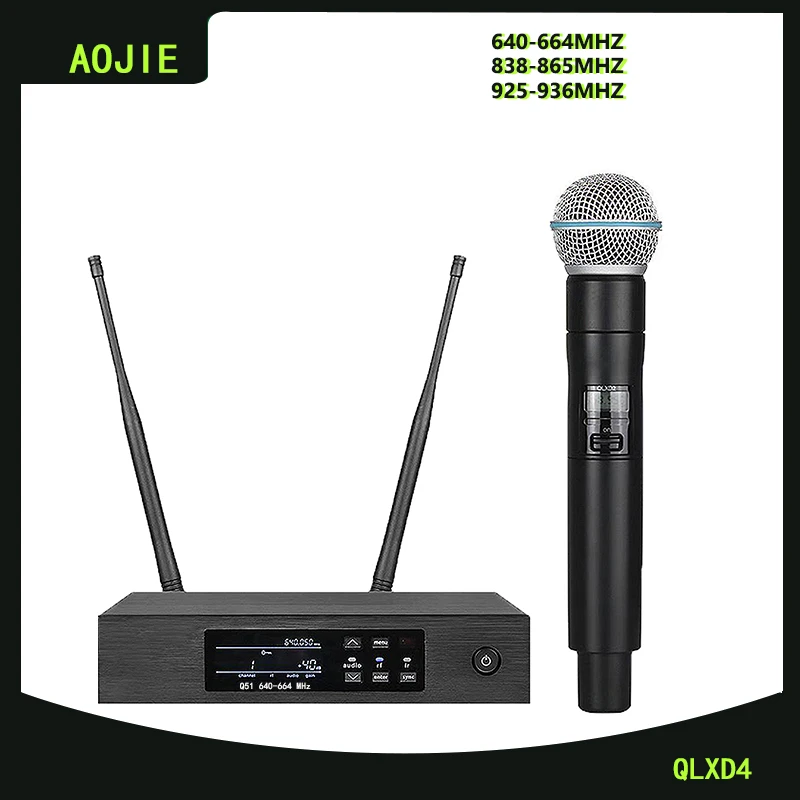 AOJIE QLXD4-beta58 Professional Wireless Microphone