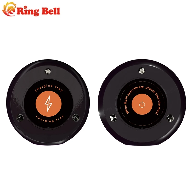 wireless restaurant pager waterproof coaster pager Queue Calling Equipment Guest system wireless calling system