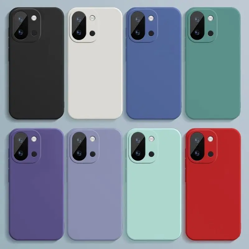 New Liquid Silicone Full Cover Anti-Drop Shockproof Bumper Case