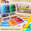 12/36/48 Twistable Crayons Washable Smooth Texture Crayon for Kids, Easy To Clean for Coloring, DIY Craft Project, Art Supplies 2