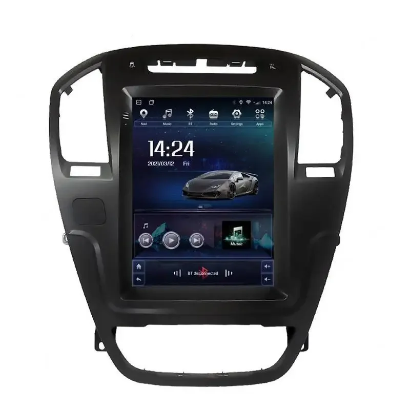 Opel Insignia BUICK REGAL 2009-2013  ڵ  ٸ, ȵ̵ MP5 GPS ÷̾ г , 2 Din    Ŀ, 9.7 ġ