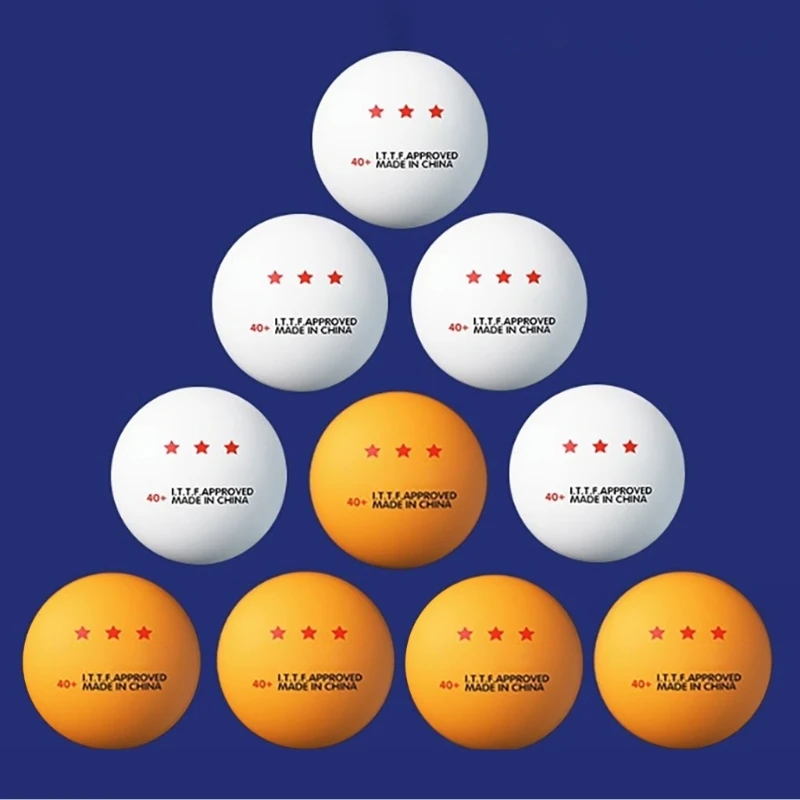 10PcsTableTennisBallReplacementPingpongBall3StarStandard