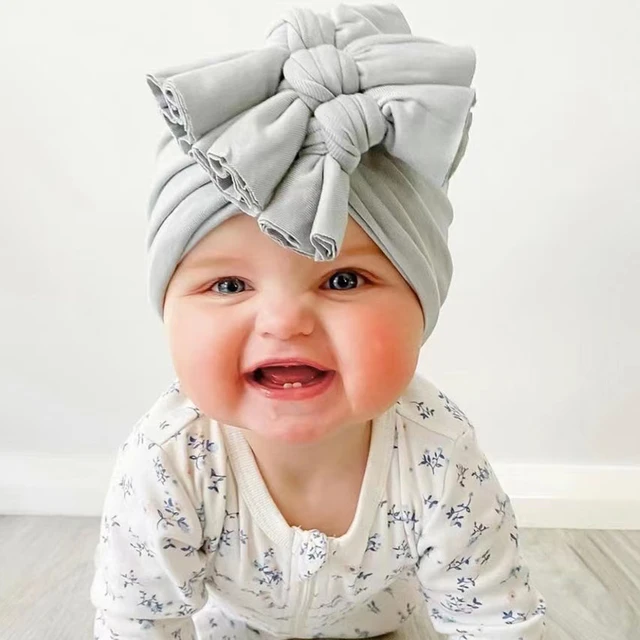 Bonnet à nœud papillon pour bébé fille, imprimé léopard, Vintage