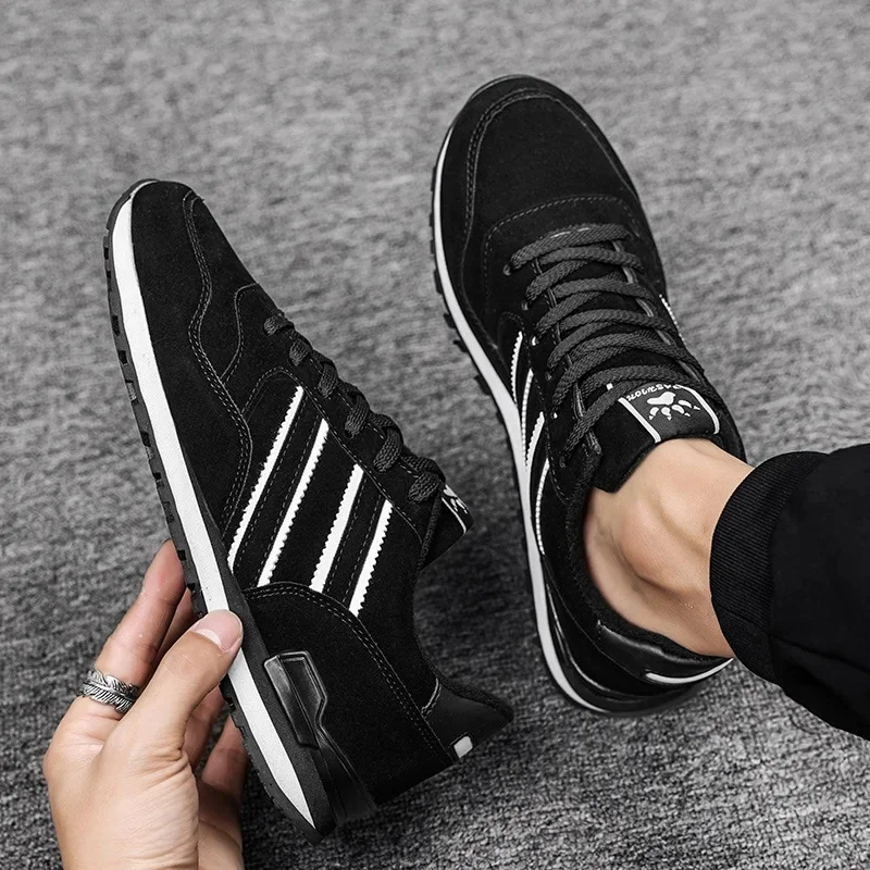 Black color leather surface