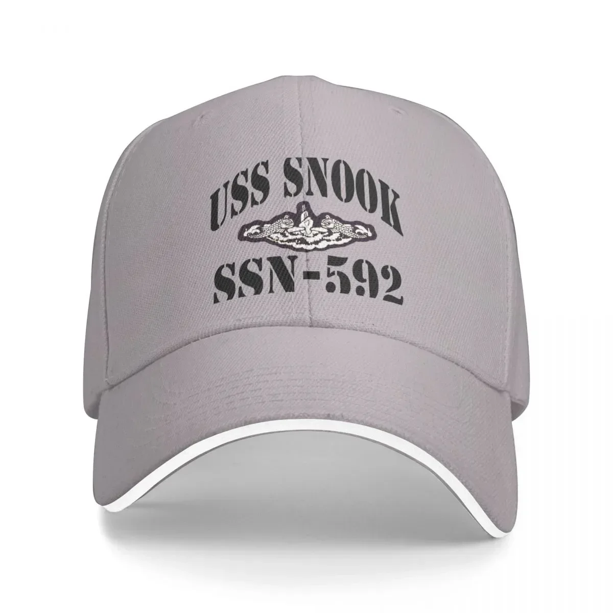 

Best USS SNOOK (SSN-592) SHIP'S STORE Cap Baseball Cap sun hat Big size hat beach Cap women's Men's