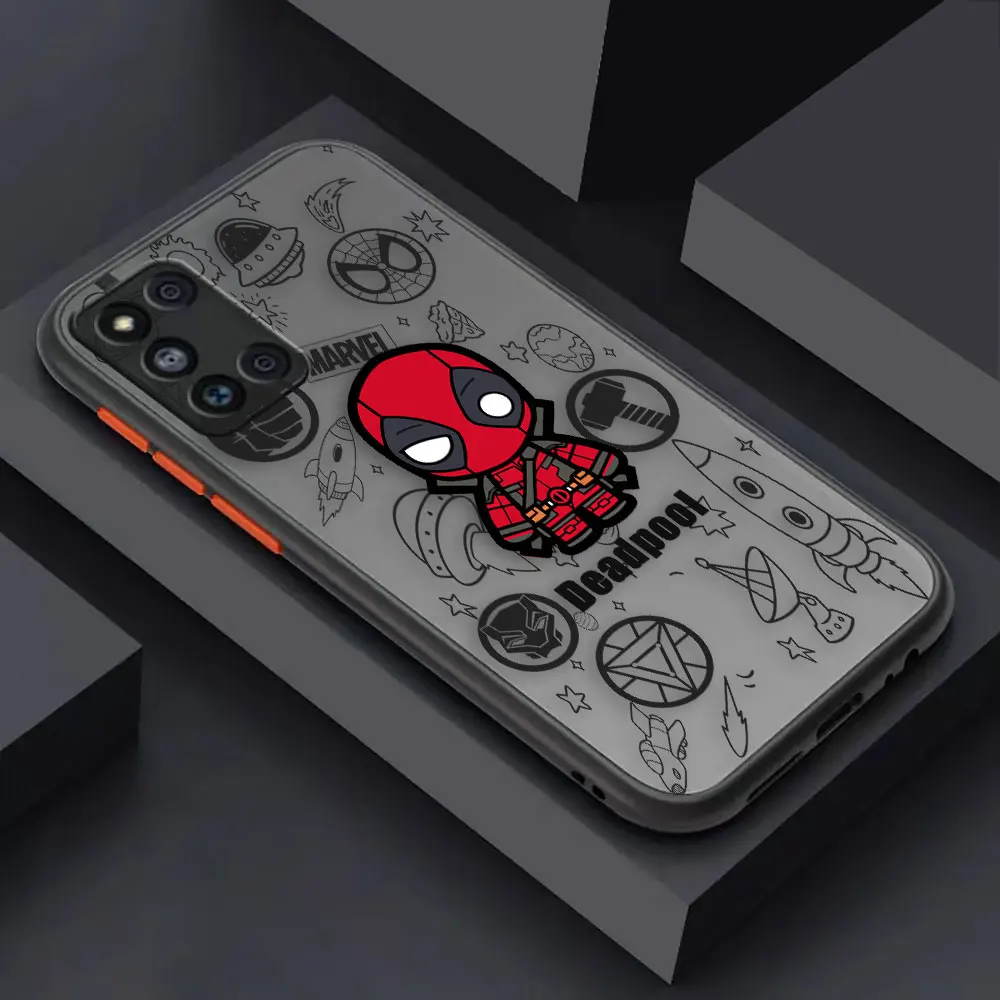 thumbnail image 1 of Matte Case for Samsung Galaxy M62 M53 M52 M51 M33 M32 M31 M30S M23 5G J8 J7 J6 J5 Case Funda Coque Marvel Avengers Heroes Space, 1 of 5