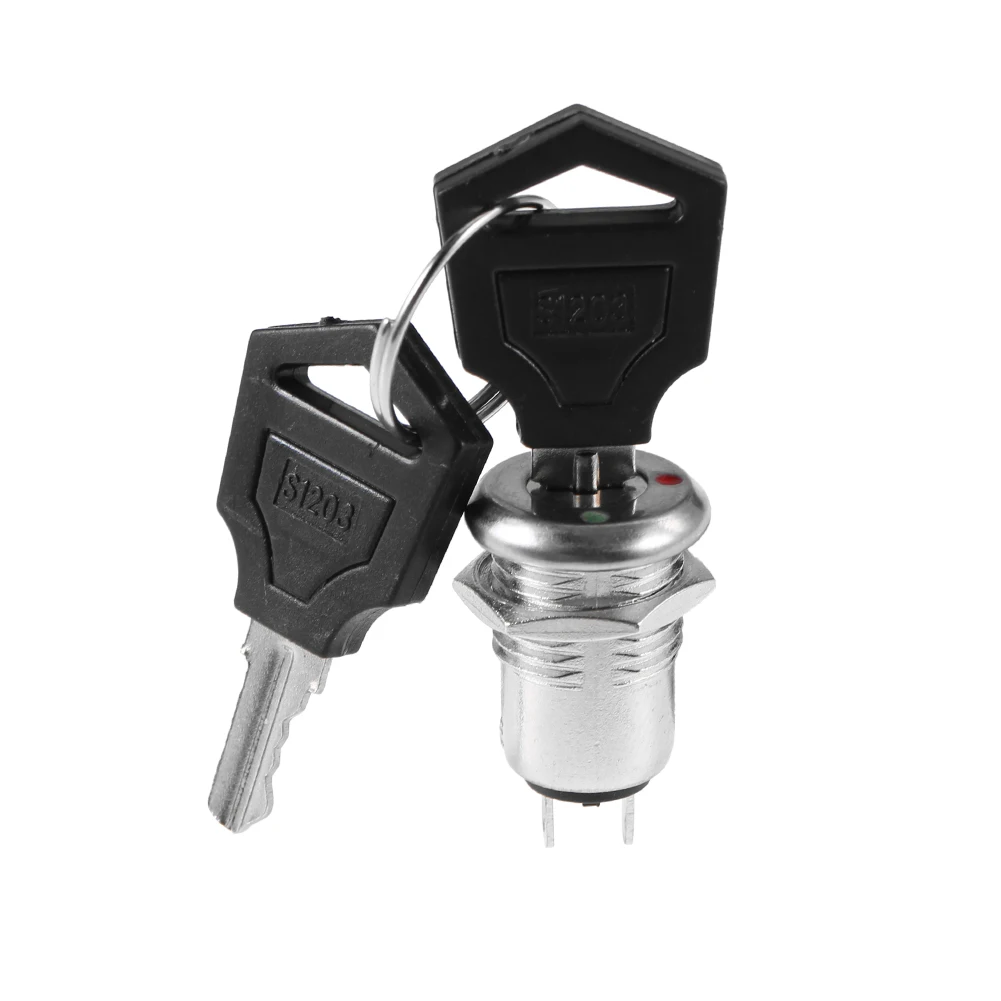 Key Switch Lock On/Off Exit Switch Door Release DPST For Access - Foto 5