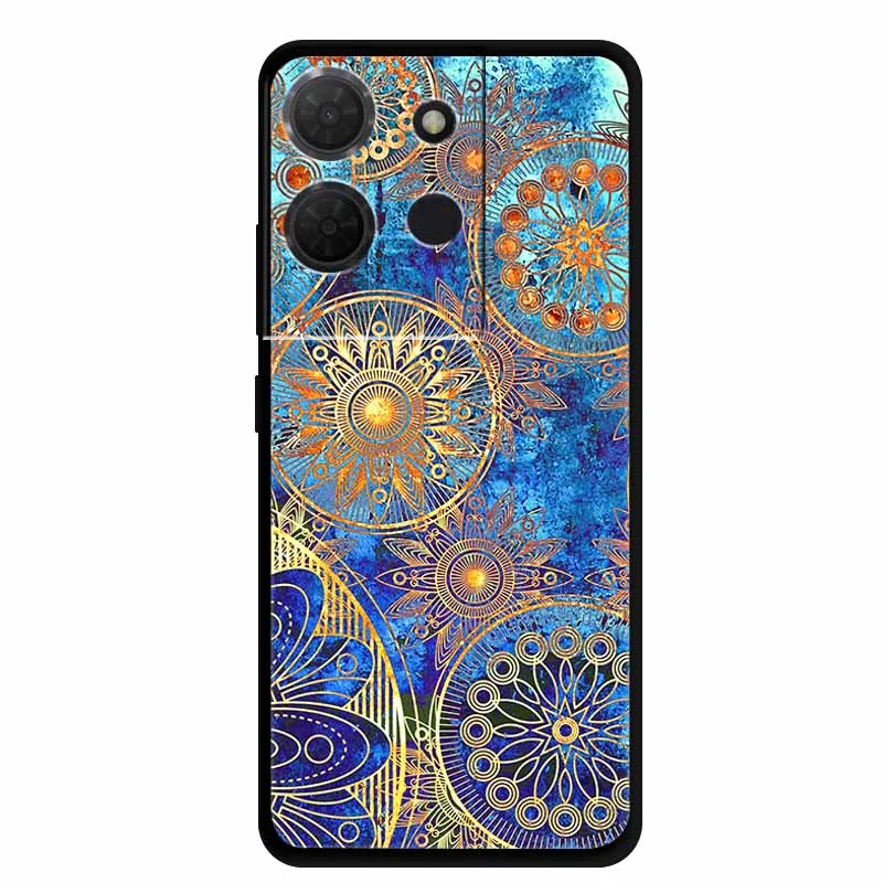 Stylish Black Marble Silicone Phone Cover - Fashionable and Protective TPU Shell