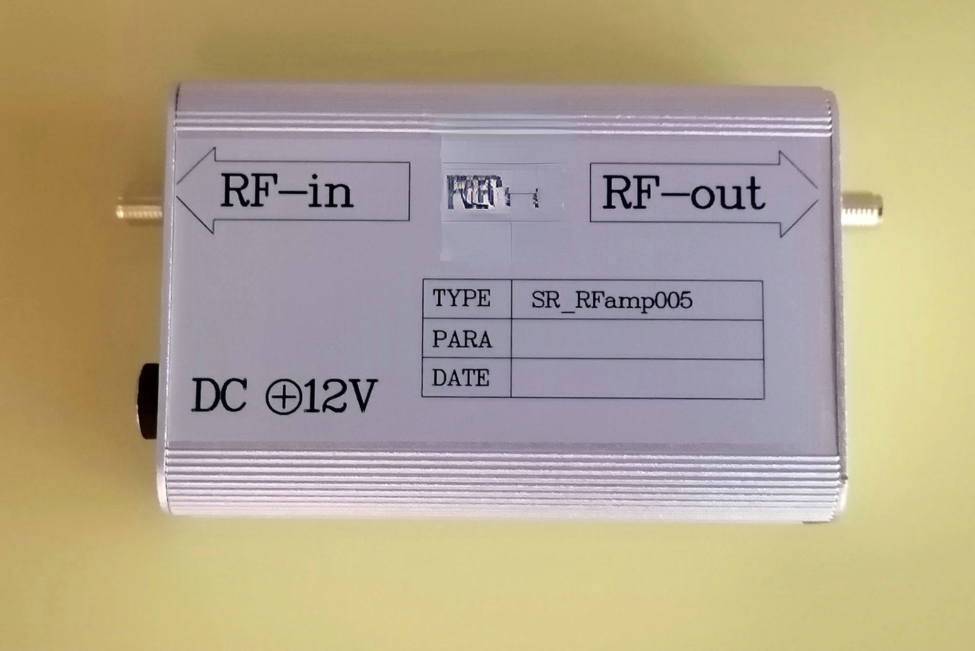 

EMC EMI Low Noise Pre-RF Amplifier 40dB 9KHz-6G RFamp004