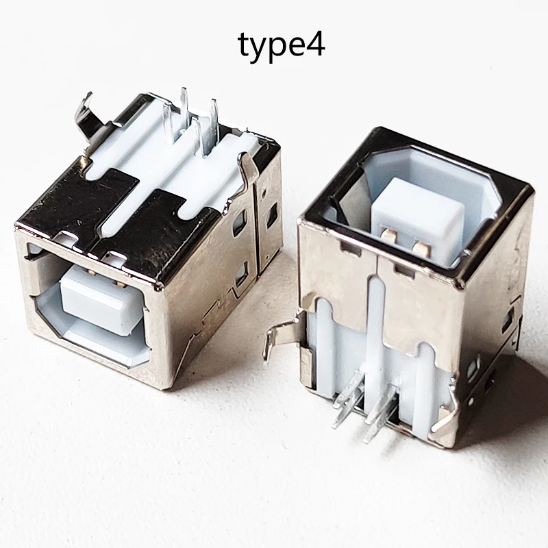 FNYUVNFAF 10 Pezzi Presa USB Quadrata USB Tipo B Femmina 180 Gradi PCB Saldatura connettore Principale for Dati Stampante FNYUVNFAF 10 Pezzi Presa USB Quadrata USB Tipo B Femmina 180 Gradi PCB Saldatura connettore Principale for Dati Stampante