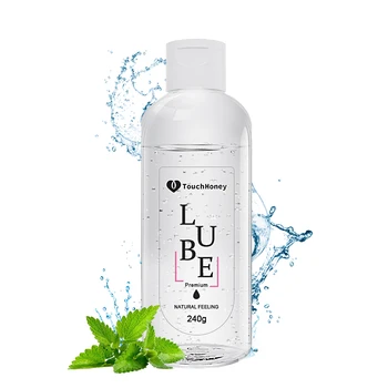 Lubrificanti personali a base d'acqua da 240g facili da pulire per seni anali massaggio di lubrificazione della Vagina per coppie di uomini e donne 1
