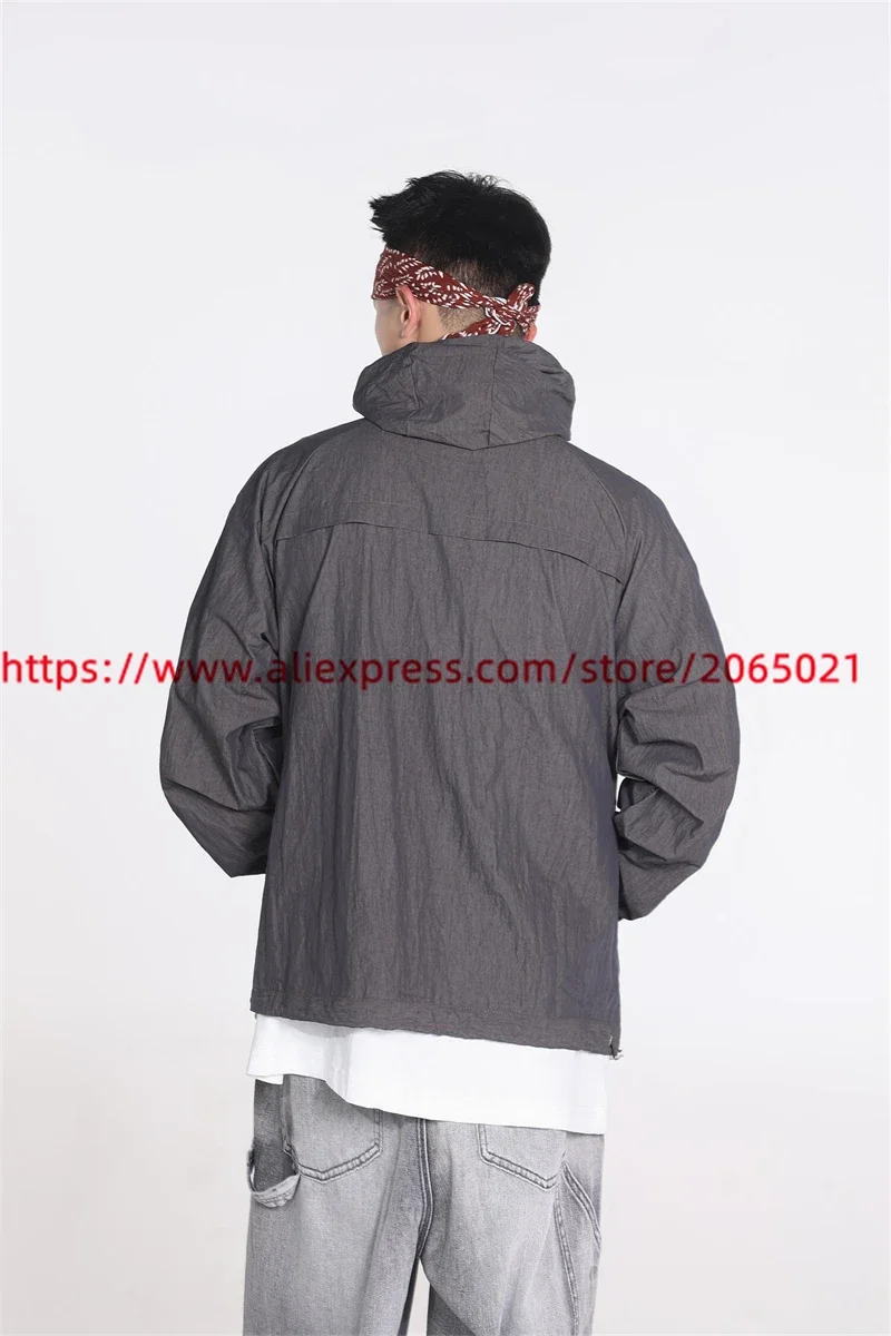 Thug Club Metal Logo Jacket Men Women Patchwork Sunscreen Windbreaker Jackets 33 S2c5242fec00447b6b88686ee4009fb3er