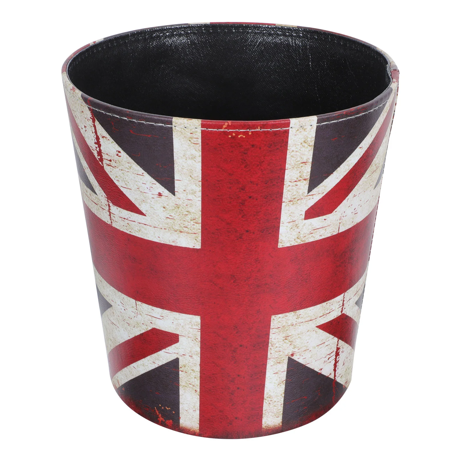 

1PC Retro Waste Container Basket Storage Bin Stylish Office Home Trash Can