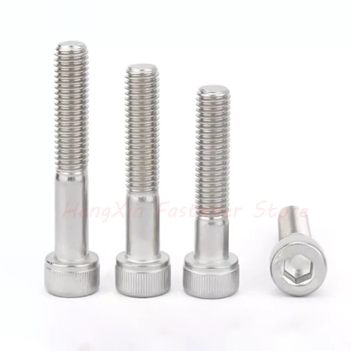 A4 316 스테인리스 스틸 부분나사 알렌 볼트 육각 헥스 소켓 캡 헤드 반나사 나사 M4 M5 M6 M8 M10 M12 M14 M16 M20