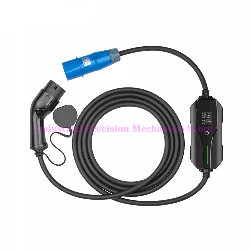 

New Energy Type2 European Standard Electric Vehicle Charger, 32A Fast Charge for Home Use, 7KW Portable Car Travel Charger