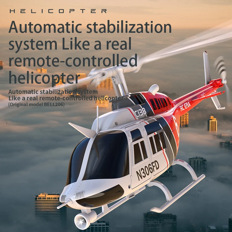 RC ERA C138 1:36 Remote Control Simulation RC Bell 206