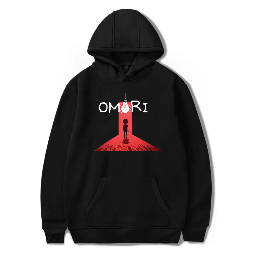 

Толстовка Omori для игр, свитшот для женщин и мужчин, Модный пуловер с длинным рукавом, одежда