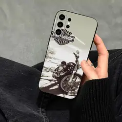 Harley - Davidson Soft Silicone Black Phone Case - Samsung S21lite (Z1)