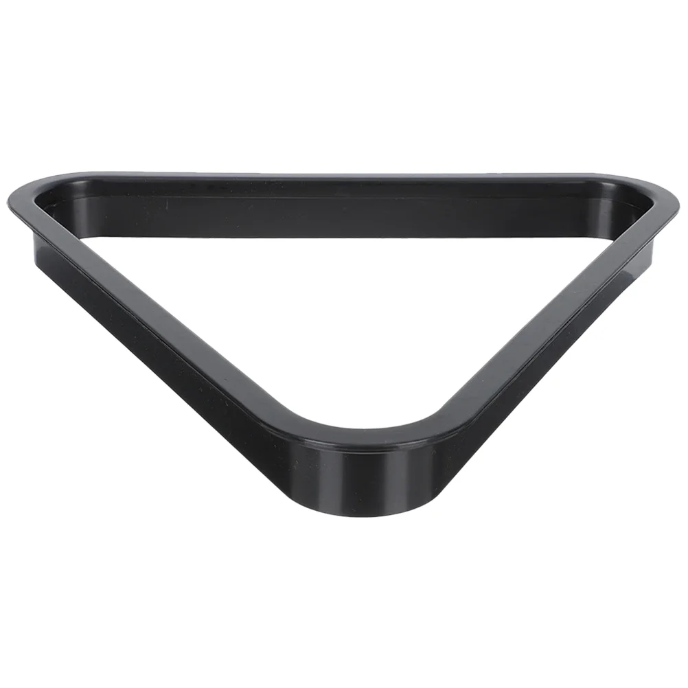 Billiard Balls Holder Stand Mini Organizer Table Pool Rack Storage Retro Style Triangle Frame Child 2