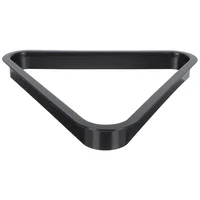 Billiard Balls Holder Stand Mini Organizer Table Pool Rack Storage Retro Style Triangle Frame Child 2