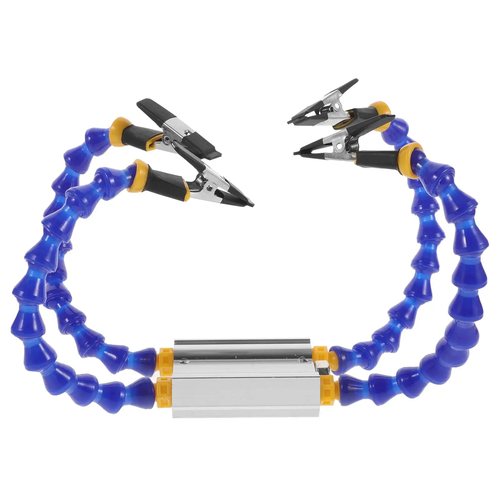 Four Flexible Arms Welding Clamp Durable Soldering Helping Hand Station Repair Tools Circuit Accessories Gooseneck Stand PCB