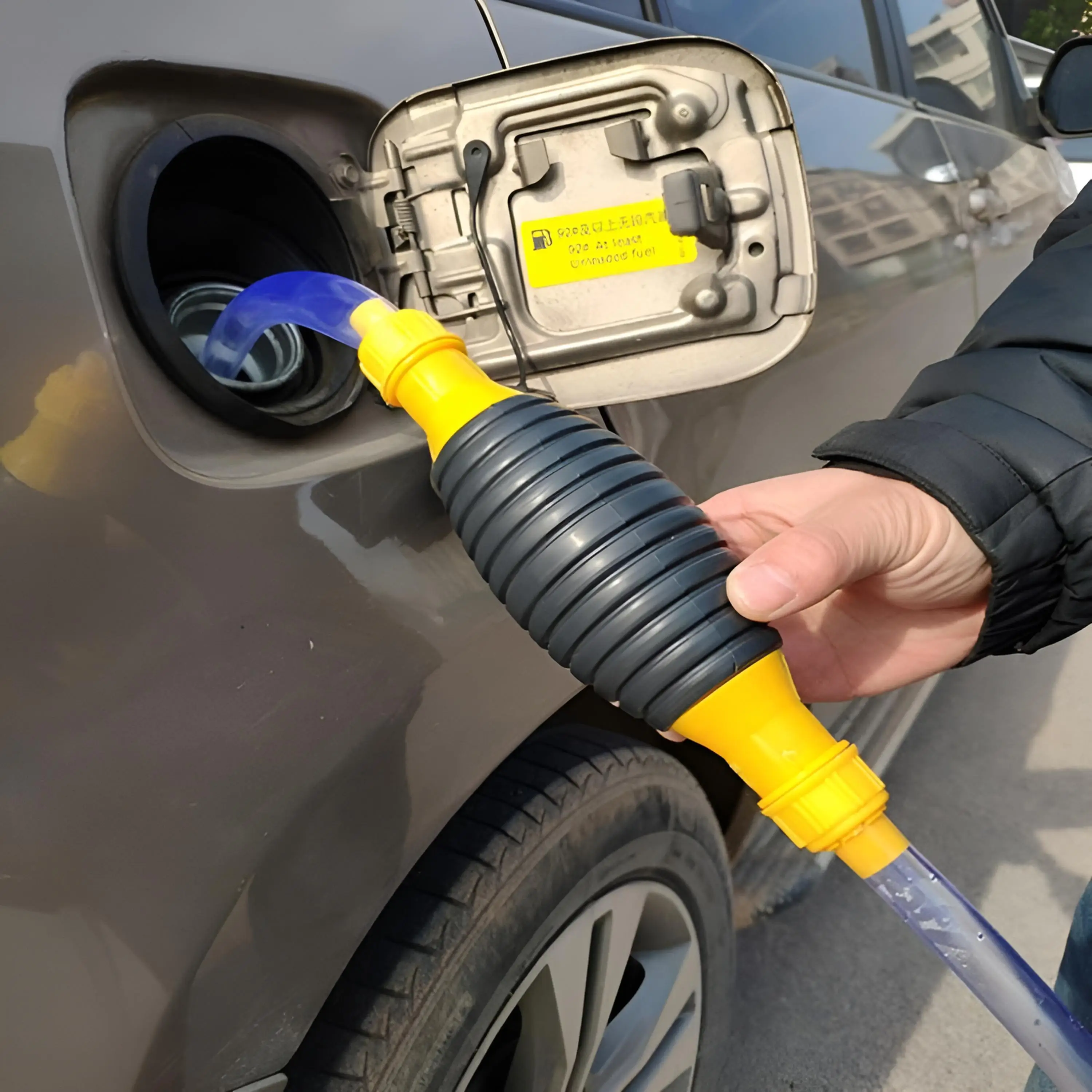 Oil Extraction Pipe Portable Car Manual Oil Extraction Pipe Water Extraction Pipe Truck Urea Oil Suction Device Self Priming Steam Pump