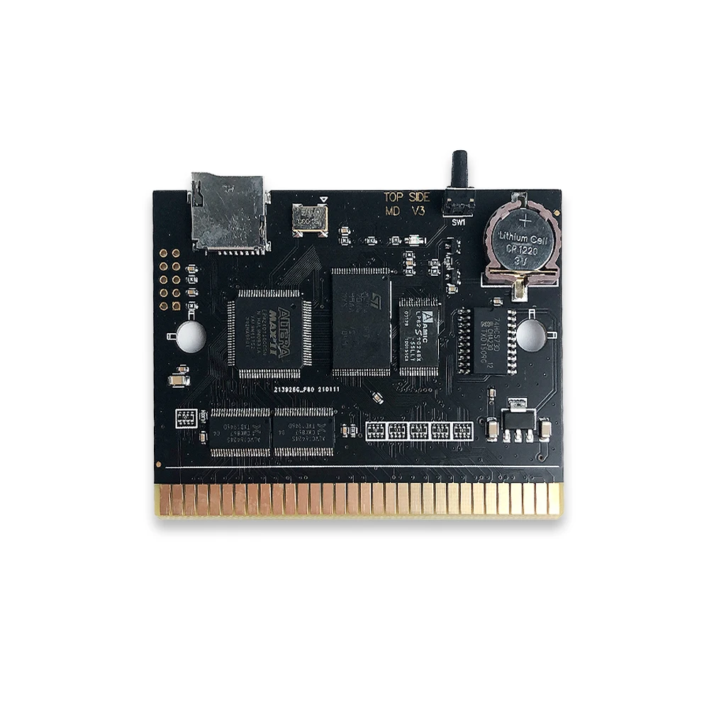 EDMDS V3 1200 in 1 Pro Updated for SEGA GENESIS MegaDrive MD Game Cartridge for Mega Drive Game Console game card video game cartridge