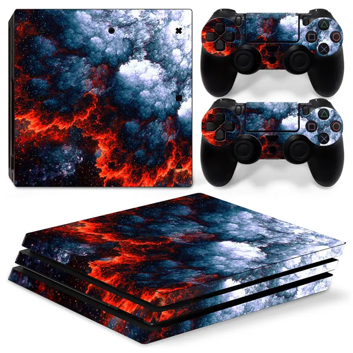 Cover Decalcomania Adesivo Skin Ps4 Pro Slim In Edizione Limitata Per Console Ps4 E 2 Controller Skin Ps4 Pro