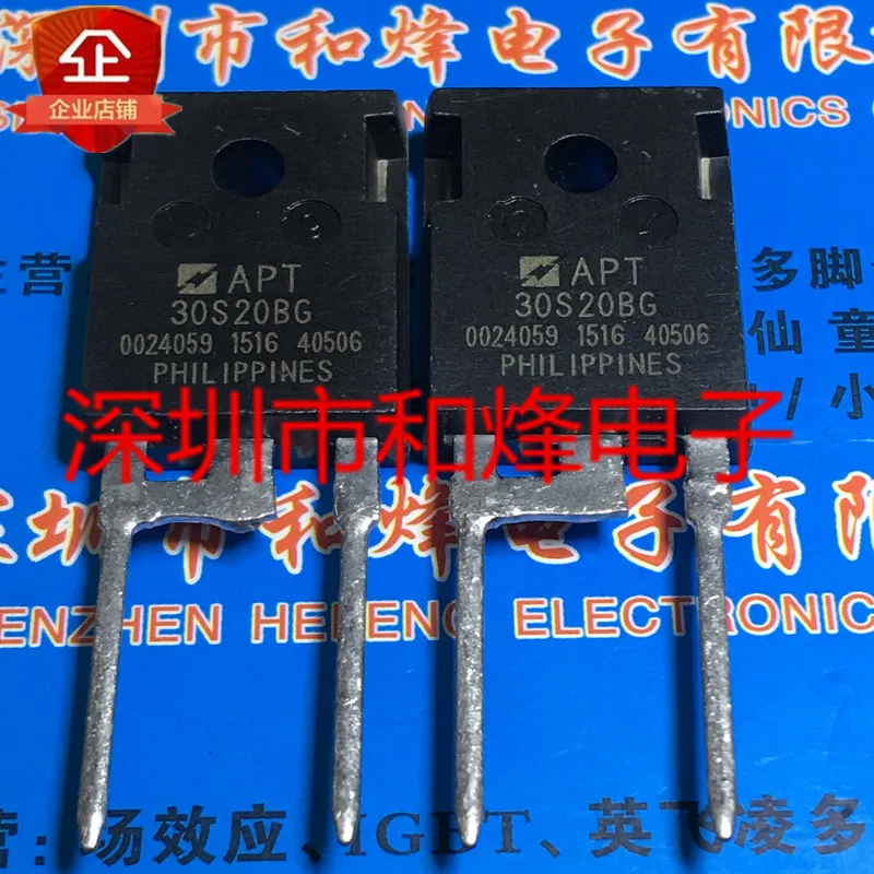 

Бесплатная доставка, APT30S20BG TO-247 200V 45A 20 шт.