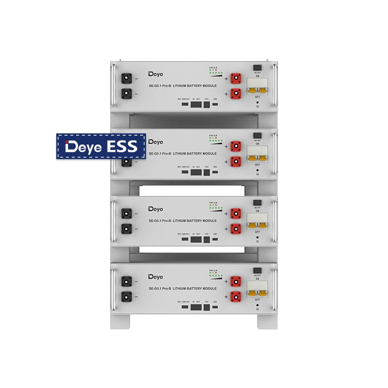 

Deye ESS SE-G5.1 Pro-B Manufacturer LiFePO4 51.2V 100Ah Solar Power 6000 Cycle Life Energy Storage Battery